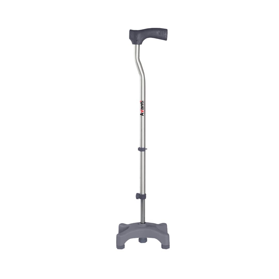 Vissco 0909 Avanti L Shape Quadripod Walking Stick