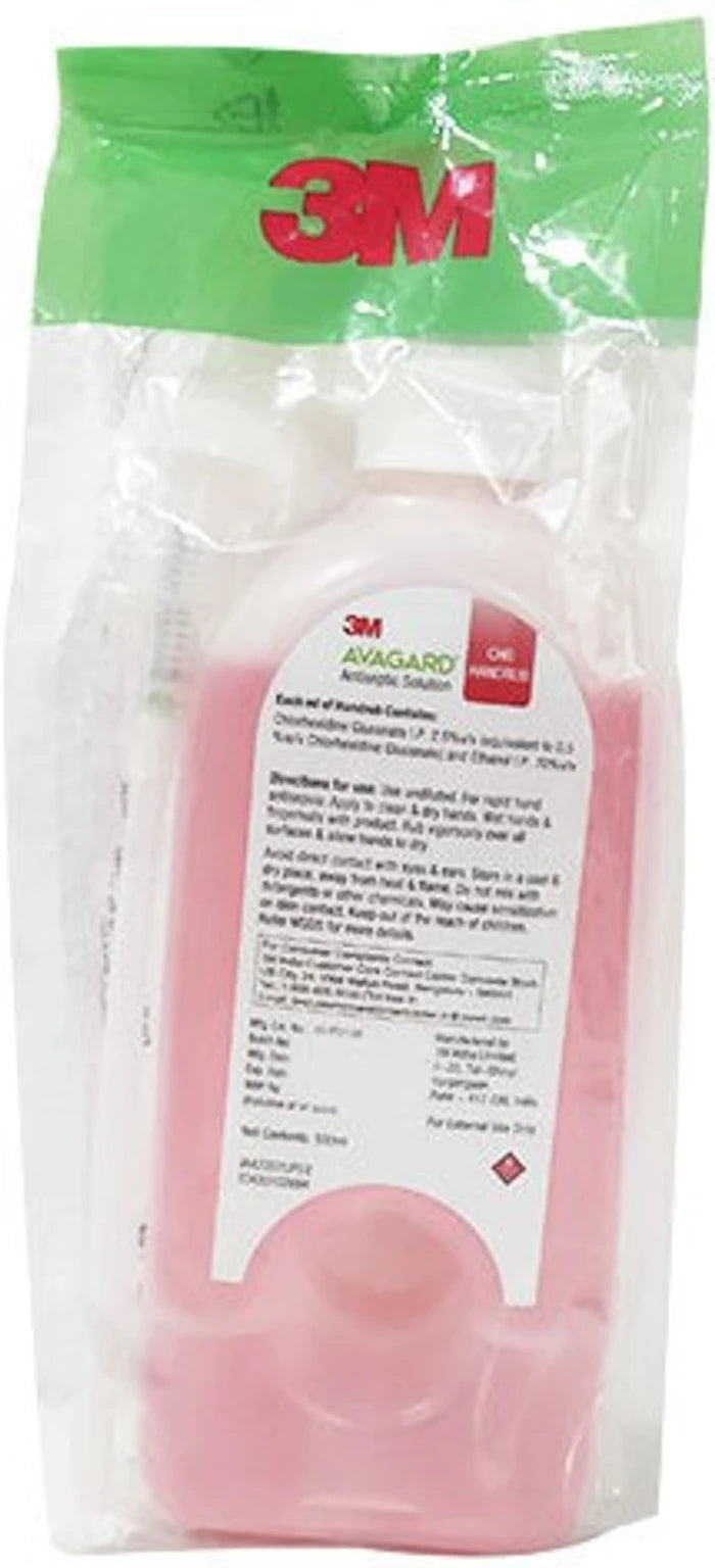 3M Avagard CHG Handrub 0.5% chlorhexidine 70% ethyl alcohol