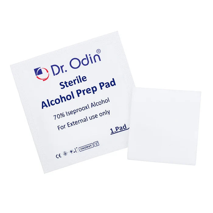 70% isopropyl alcohol prep pads individually wrapped