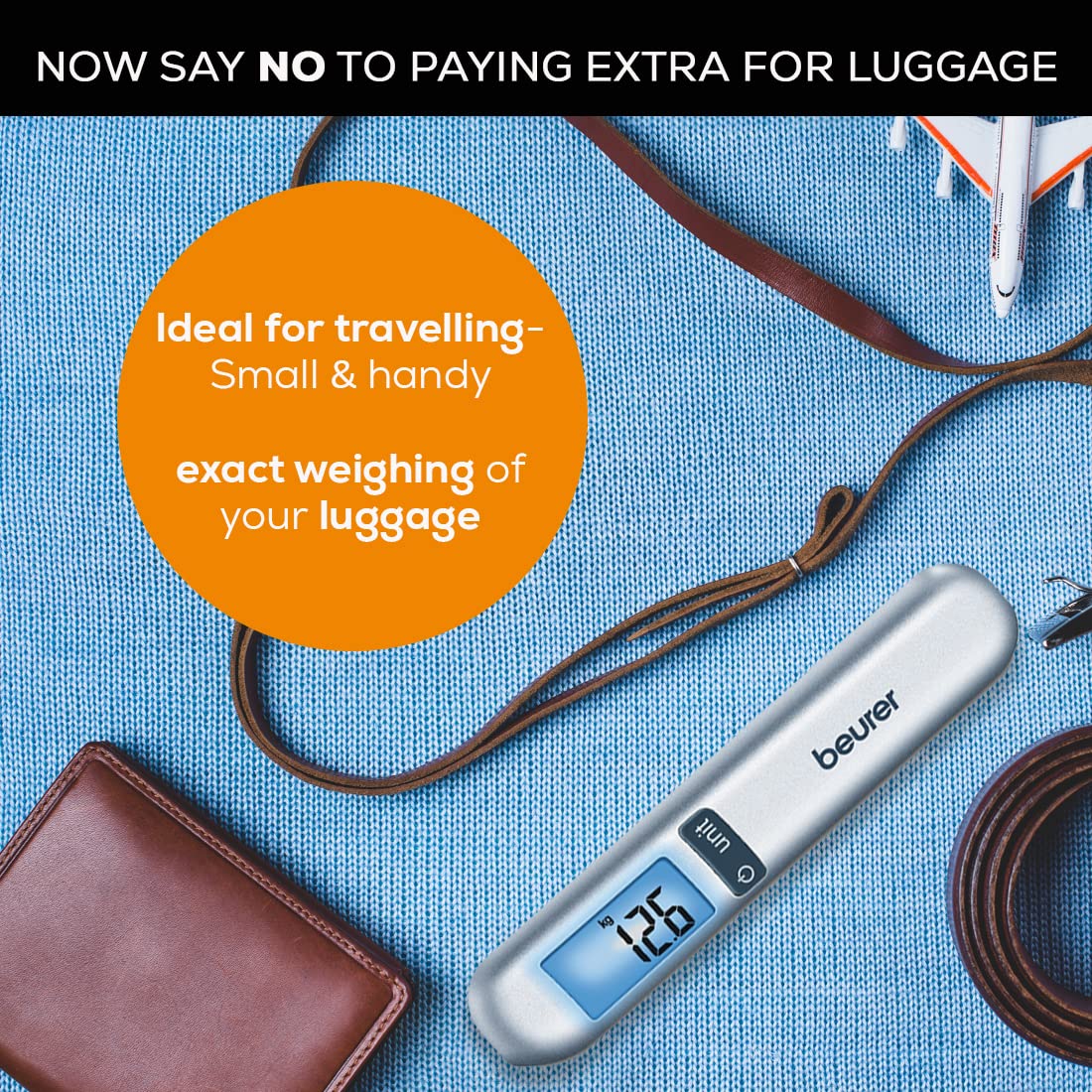 Beurer LCD Display LS 06 Luggage Scale
