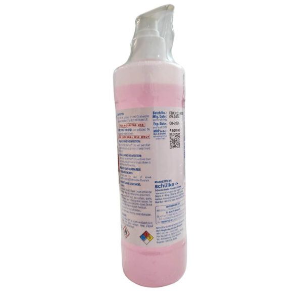 Schülke Desderman CHG 500 ml bottle with pump dispenser