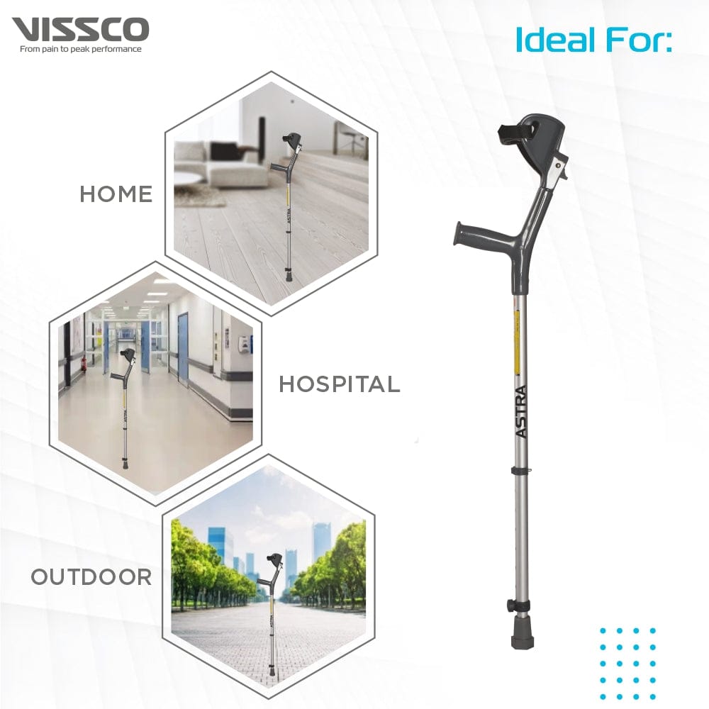 vissco elbow crutch for walking support