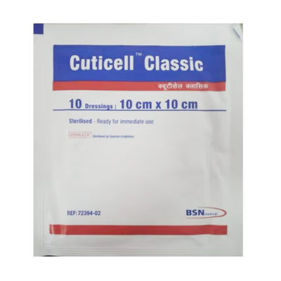 BSN Cuticell Classic Dressing Gauze 10 cm x 10 cm sterile paraffin wound dressing