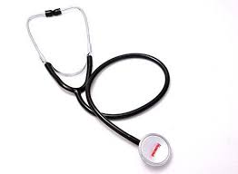Diamond Flat Chest Piece Mono Stethoscope ST007 lightweight acoustic stethoscope for heart, lung, and patient examination