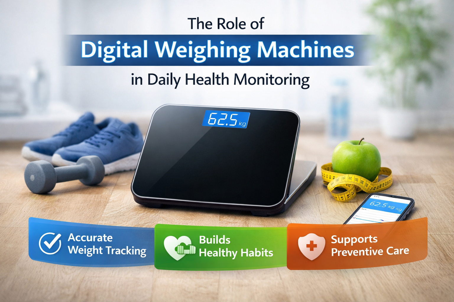 The Role of Digital Weighing Machines in Daily Health Monitoring – MEDIN