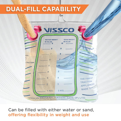 Vissco 0206 Traction Water and Sand Weights Bag (Universal)