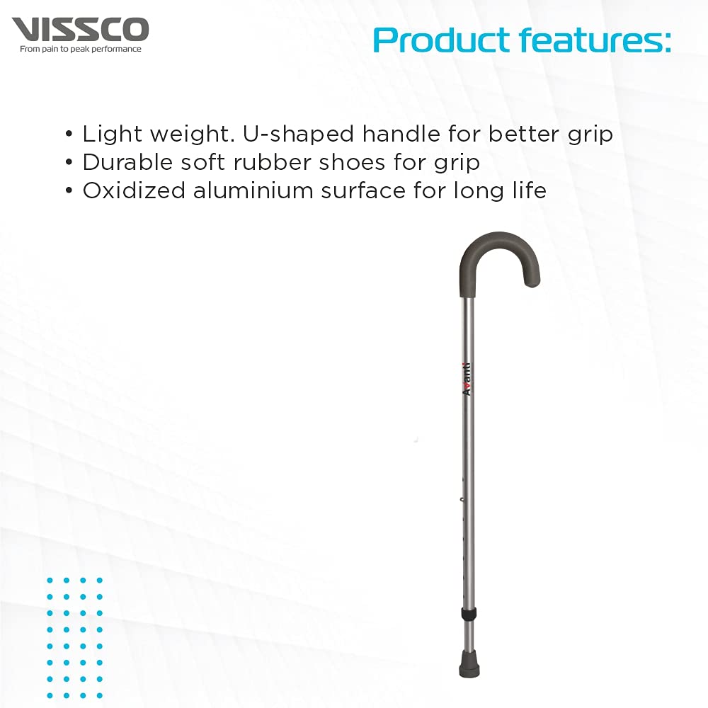 Vissco 0910 Avanti U Shape, Walking Stick