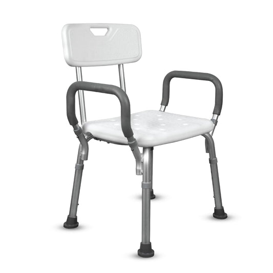 Vissco 0980 Comfort Shower Chair with Back and Armrest