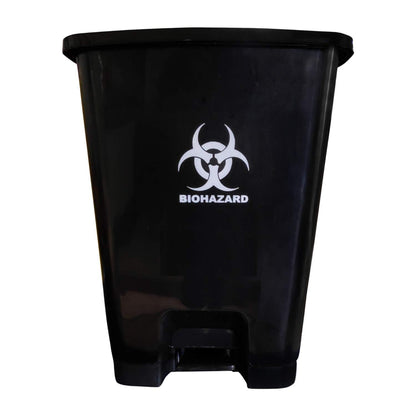 15 litre medical waste dustbin with covered lid