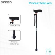 Vissco 2906 Avanti Plus T Shape Aluminum Stick Universal