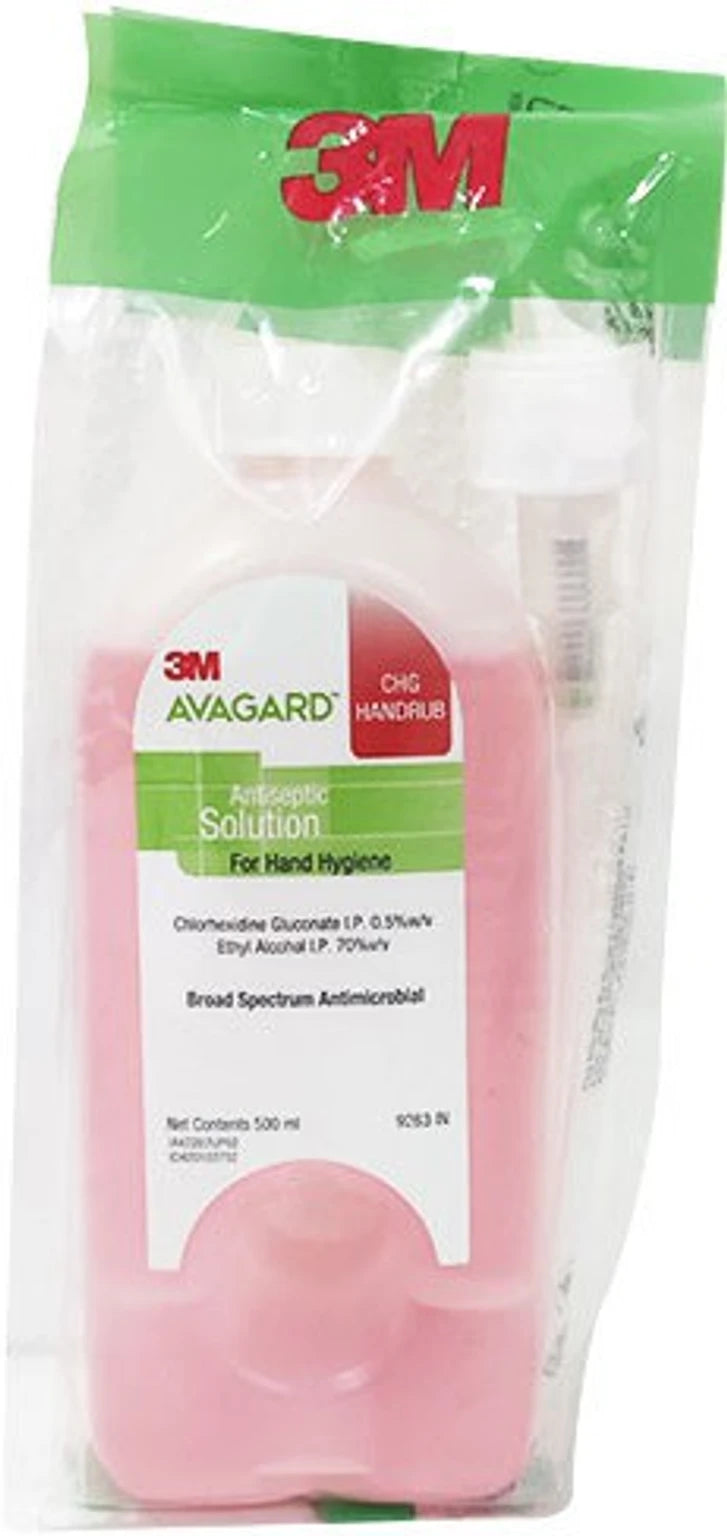 3M Avagard CHG Handrub antiseptic solution 500 mL