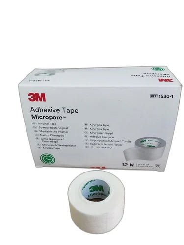 3M Micropore Surgical Tape 1530-1 2.5 cm x 9.14 m