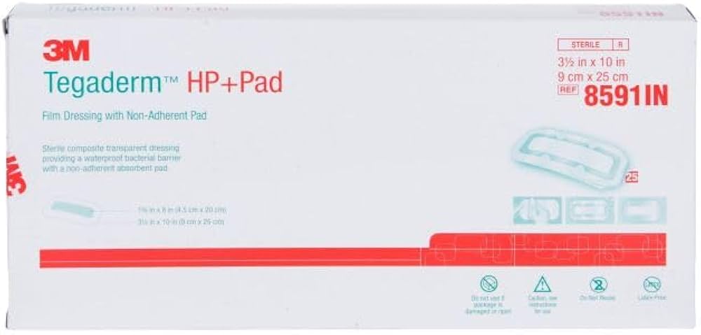 3M Tegaderm 8591IN 9 cm x 25 cm dressing