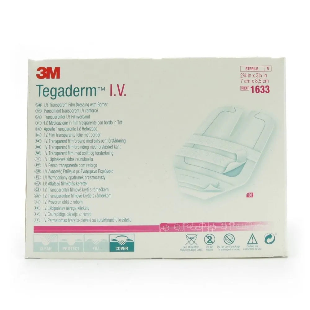 3M Tegaderm IV Transparent Film Dressing 1633