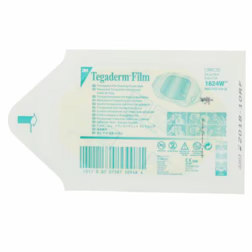 3M Tegaderm Transparent Film Dressing 1624WIN