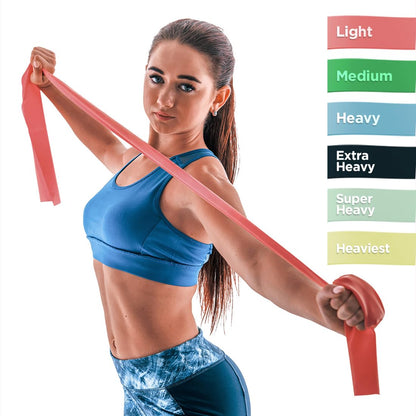 Vissco Active Band for Exercise, Light Resistance (Red)-4042RD