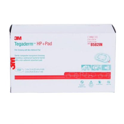 3M Tegaderm HP + Pad Film Dressing 8582IN