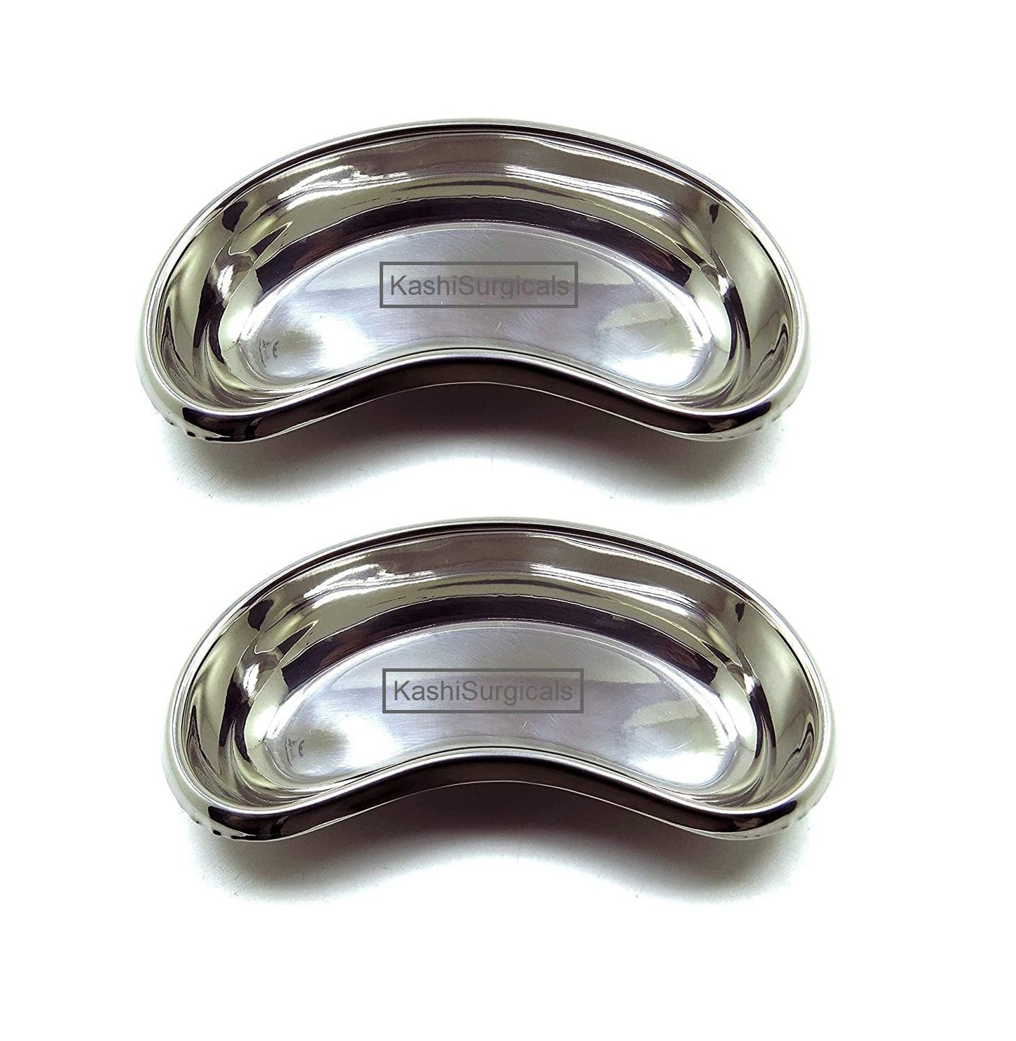 8 inch stainless steel kidney tray set of 2
