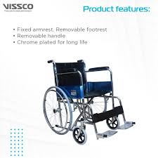 Vissco 9975C Rodeo Plus Wheelchair with Spoke Wheel