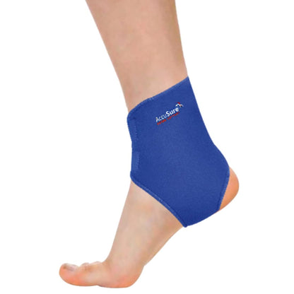 AccuSure A-1 ankle support with adjustable hook and loop closure