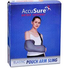 AccuSure E6 arm sling with adjustable shoulder strap