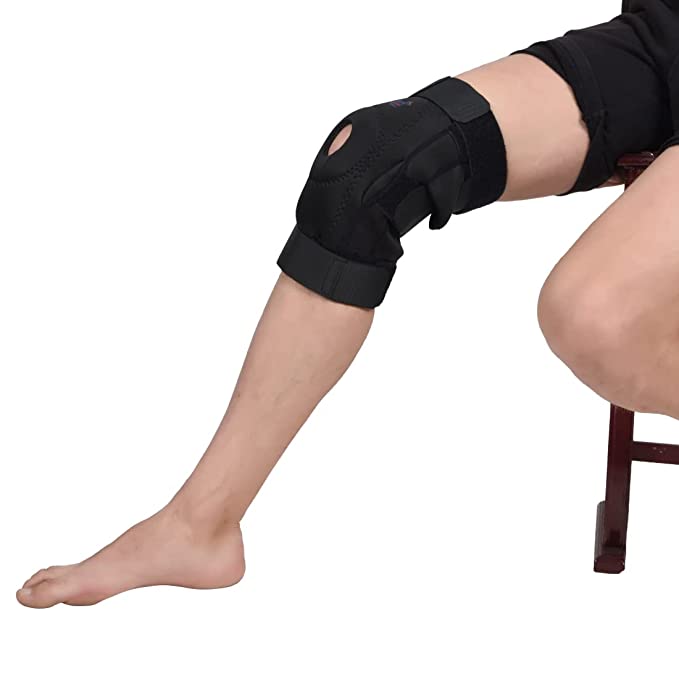 AccuSure K5 adjustable knee support with wrap-around straps