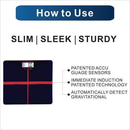 AccuSure SF-B18 weighing scale for home use

