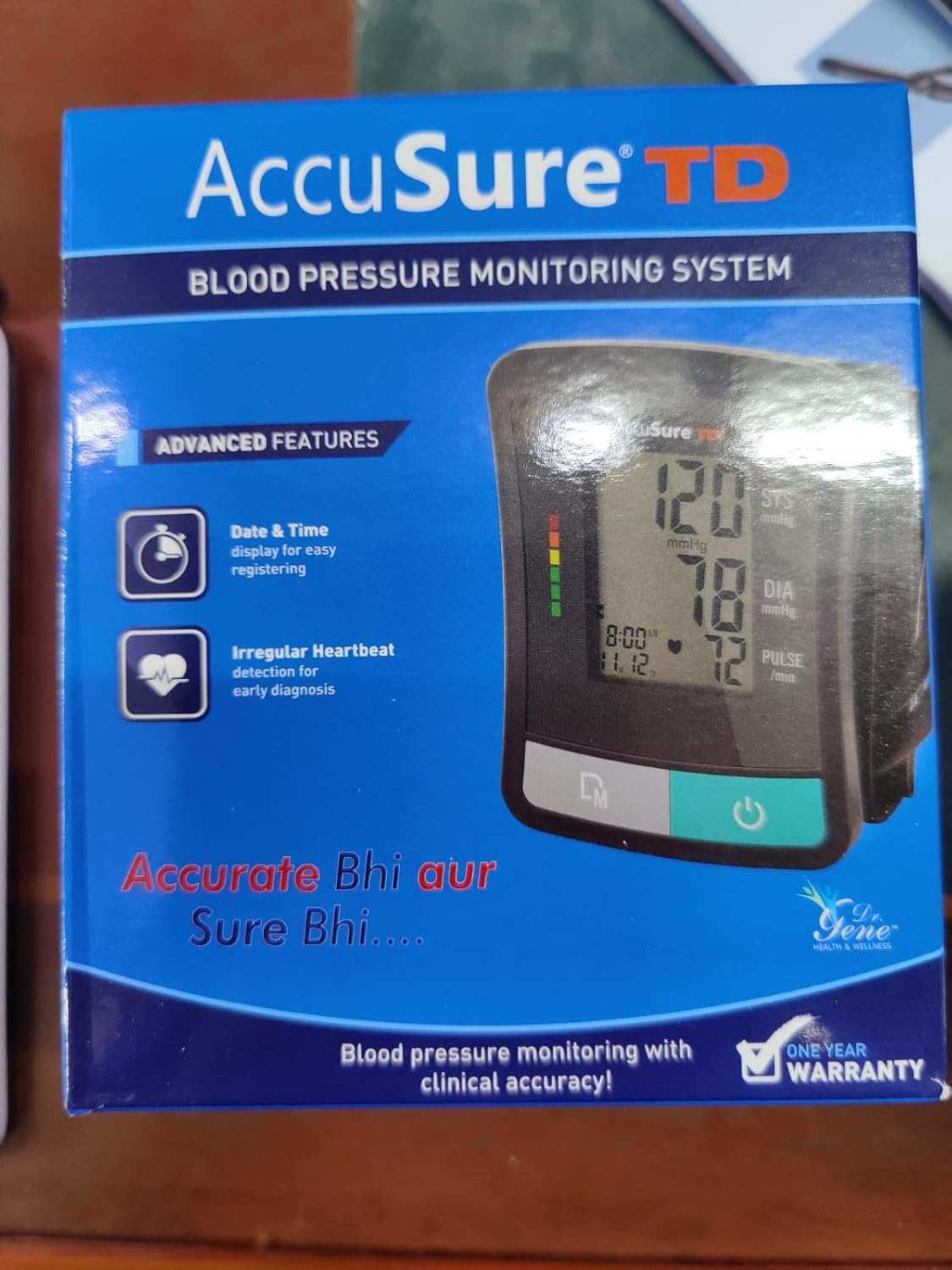 AccuSure TD BP machine for home use
