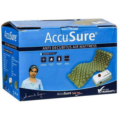 AccuSure anti-decubitus mattress for home patient care