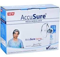 AccuSure portable mesh nebulizer with handheld design