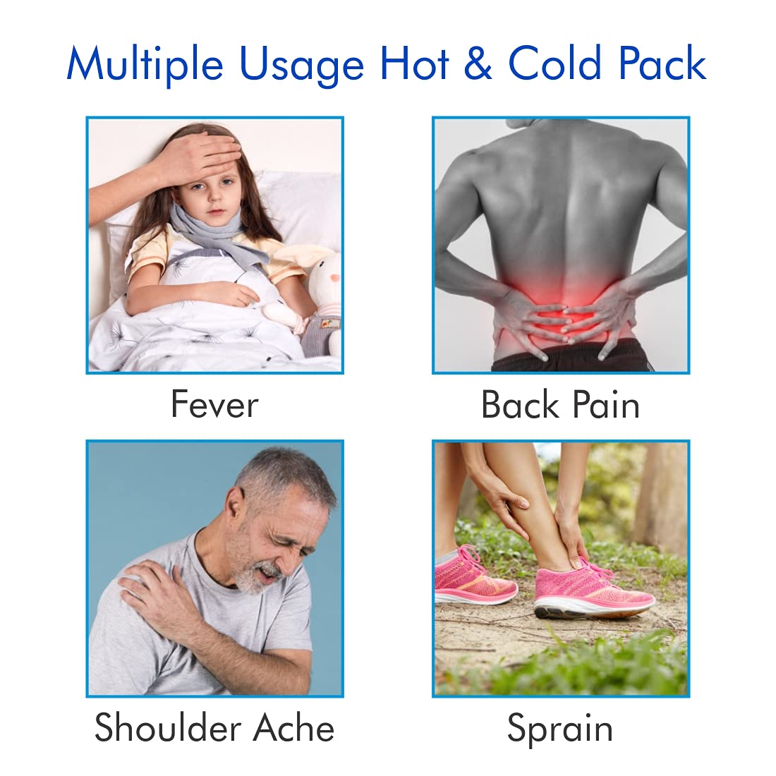 AccuSure reusable hot therapy gel pack