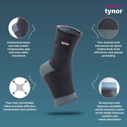 Tynor Anklet Comfeel