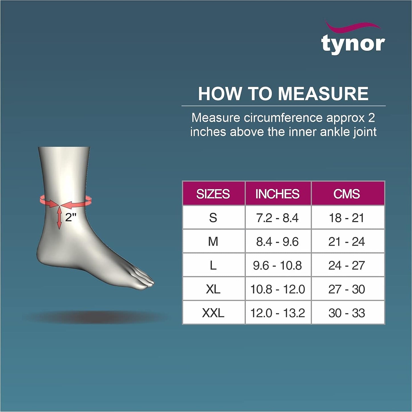 Tynor Anklet Comfeel