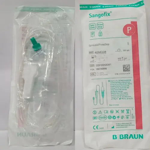 B. Braun Sangofix Type Paed non-vented blood administration set