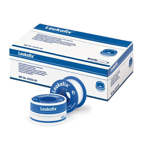 BSN Leukofix porous surgical tape PE 5 cm x 9.14 m pack of 6