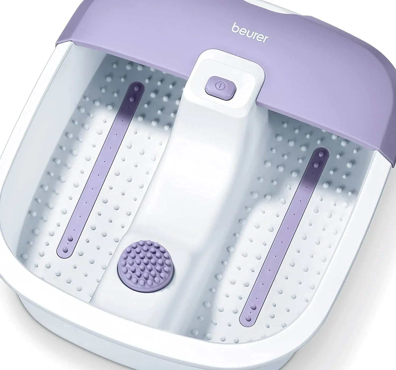 Beurer FB 12 foot spa with massage attachment and splash protection
