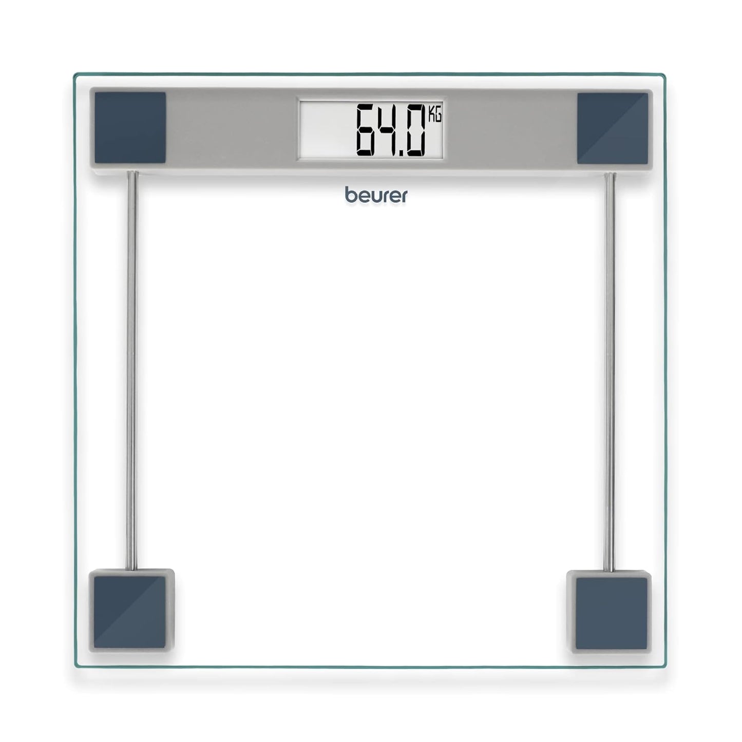 Beurer GS 11 glass digital bathroom weighing scale
