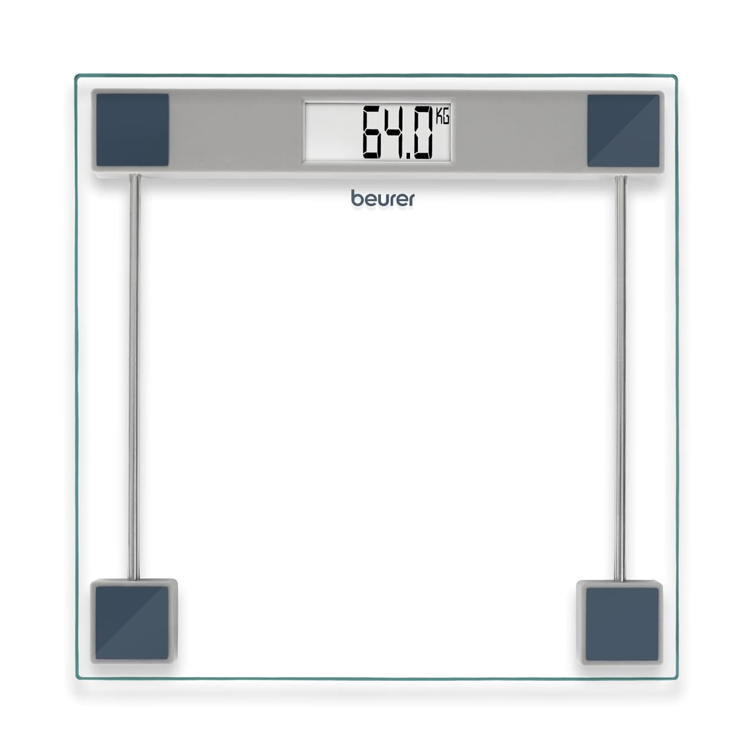 Beurer GS 11 glass digital bathroom weighing scale

