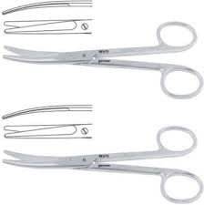 Dressing Scissor Curved 6 Inch