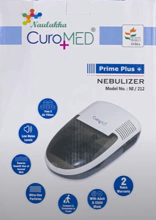 CuroMed NI211 nebulizer machine for prescribed aerosol therapy