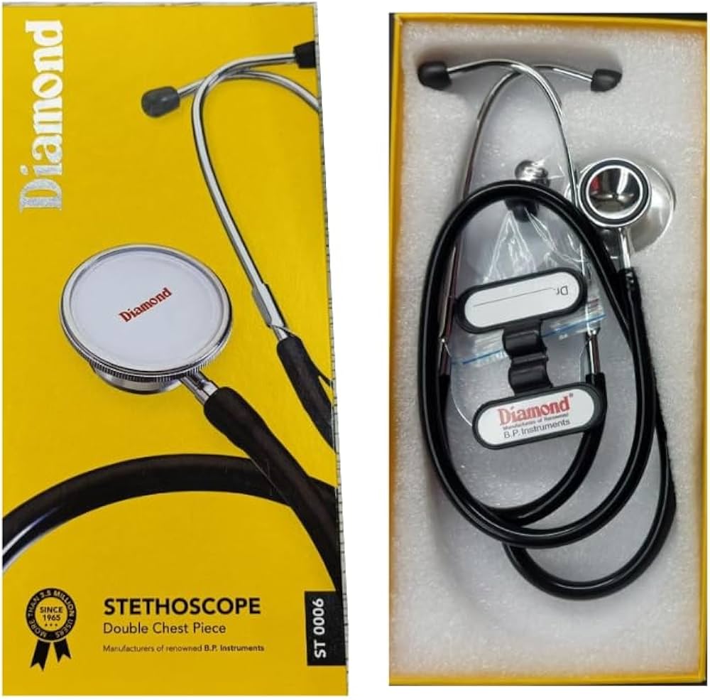Diamond ST0006 dual chest piece stethoscope