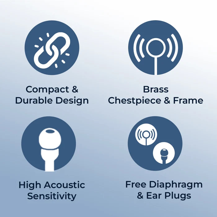 Dr. Odin premium single head stethoscope accessories 