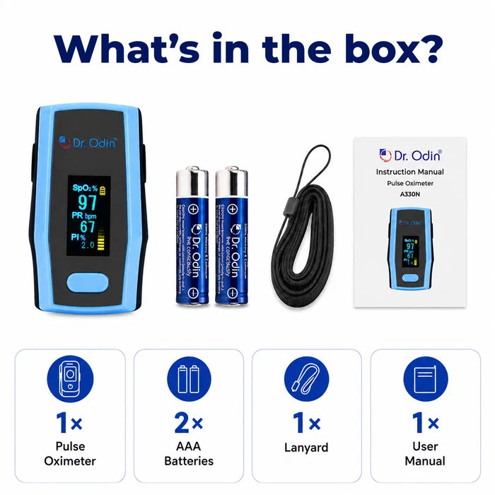 Dr Odin A330N Pulse Oximeter with Dual Color OLED Display
