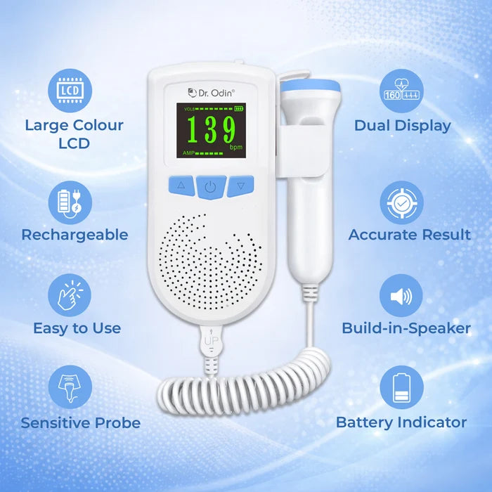 Dr Odin OAD51B Fetal Doppler with 2.5 MHz Probe