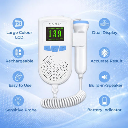 Dr Odin OAD51B Fetal Doppler with 2.5 MHz Probe