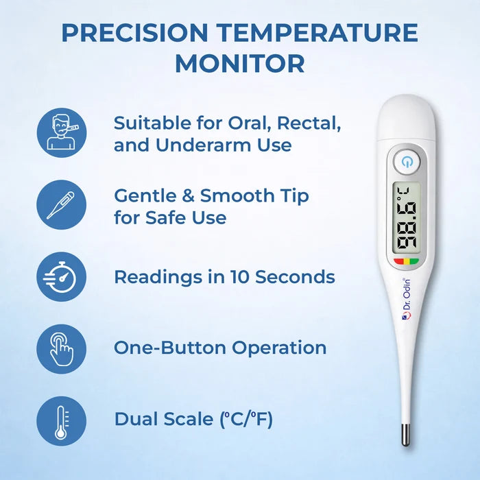 Dr Odin ODT201BT Bluetooth temperature monitoring thermometer