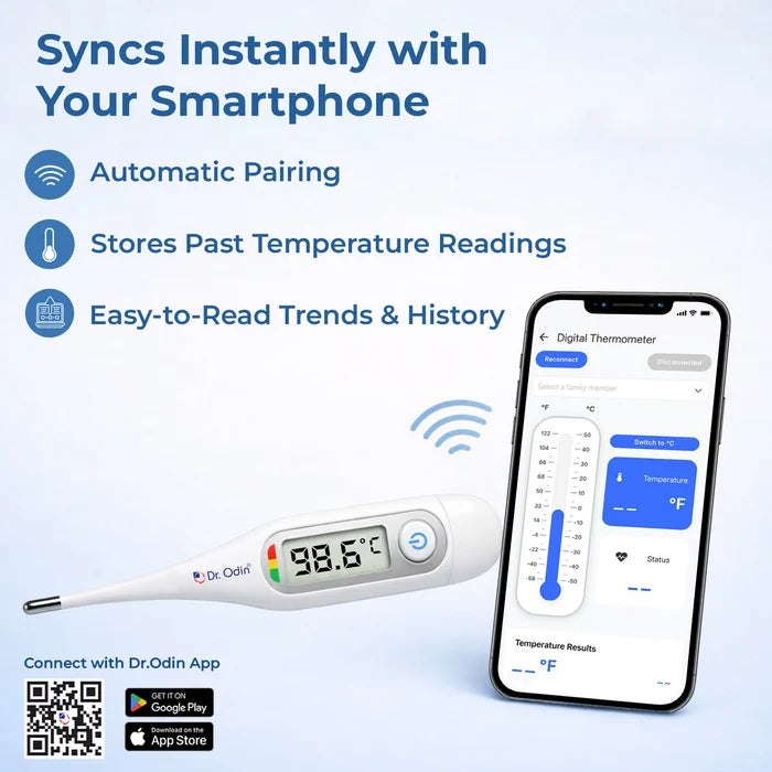 Dr Odin ODT201BT digital thermometer for home temperature monitoring
