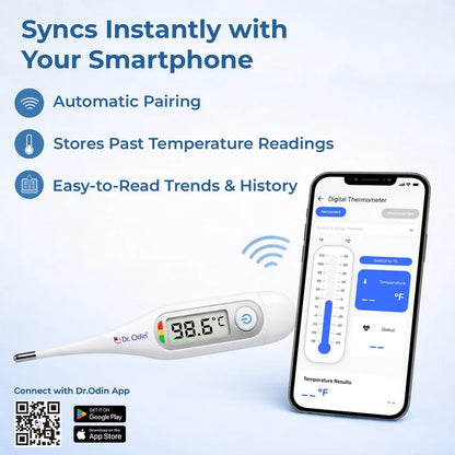 Dr Odin ODT201BT digital thermometer for home temperature monitoring
