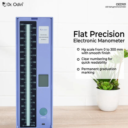 Dr Odin OED101 mercury-free sphygmomanometer LED display