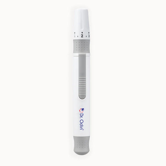 Dr Odin lancing device for blood glucose meter
